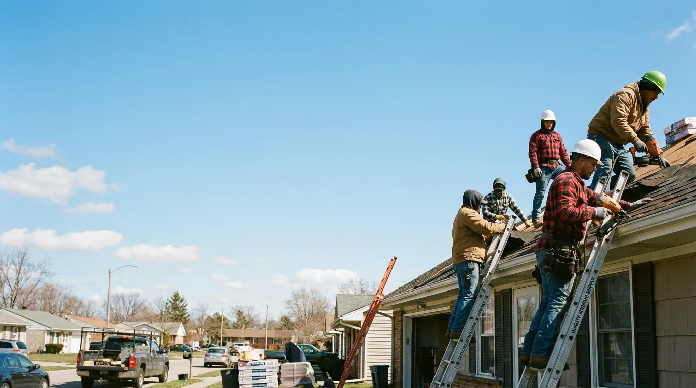 Roofing in Wingate, IN near me